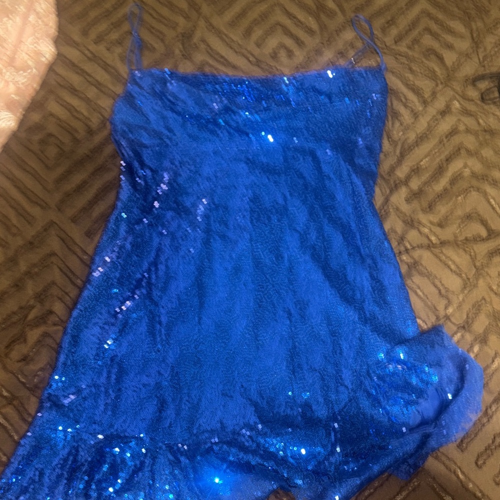 Lucy in the Sky Sparkling Blue Chemise